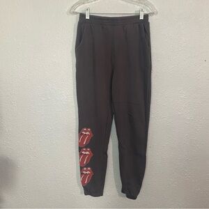 The Rolling Stones Gray Sweatpants